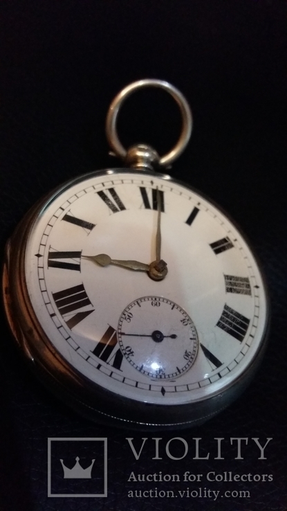 Часы карманные фузейные с цепью Гааля