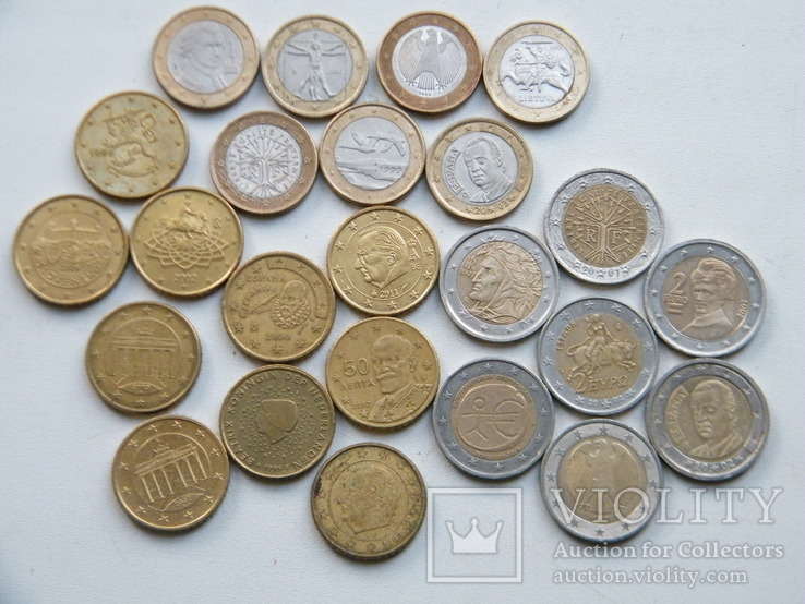 Монеты Европы.