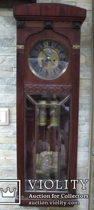 Юнгенс Часы настенные 1900-1920 старинные, фото №2