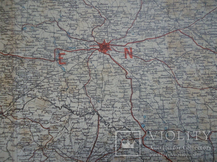 Карта Галичина 1914 р, фото №5