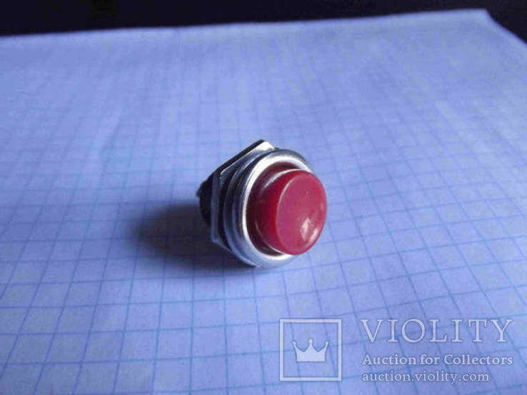 Кнопка большая BOSH 2 pin/ для пина металлоискателя