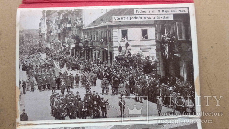 Набір листівок - розкладний буклет: Pamiatka z obchodu 3-go Maja, 1791 - 1916., фото №6