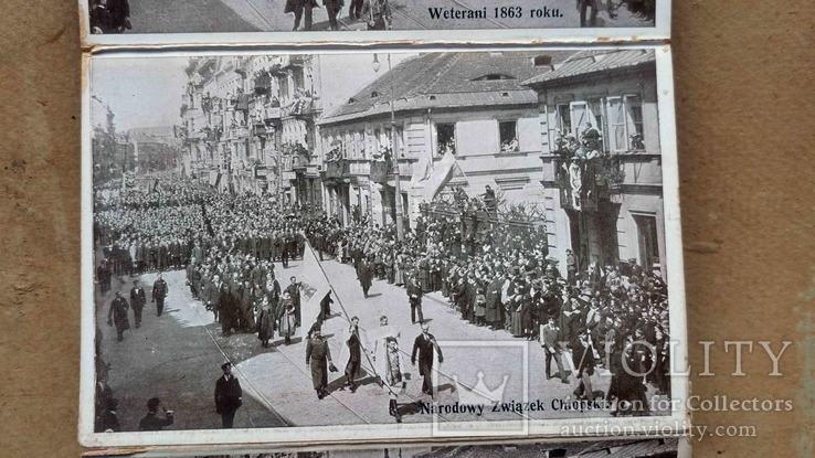 Набір листівок - розкладний буклет: Pamiatka z obchodu 3-go Maja, 1791 - 1916., фото №11
