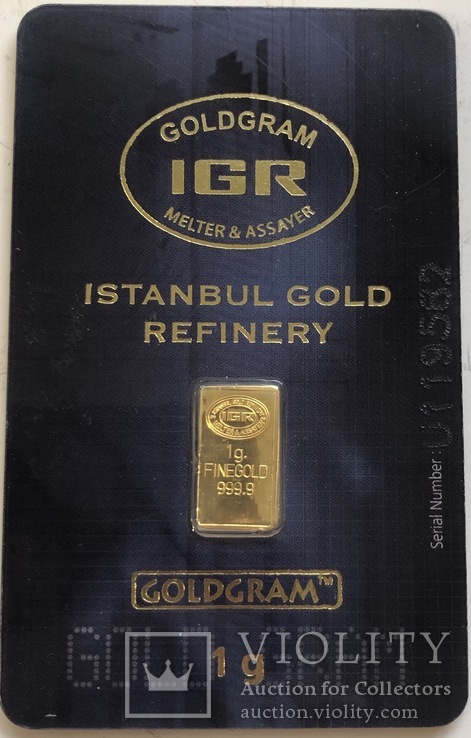 Золото 1 грамм 999,9’