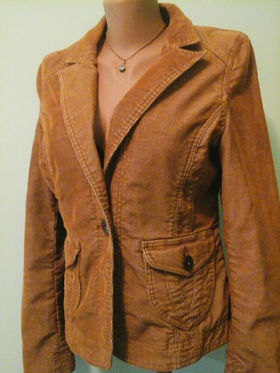 Брендовый вельветовый пиджак Moto, p.M, новый, фото №2