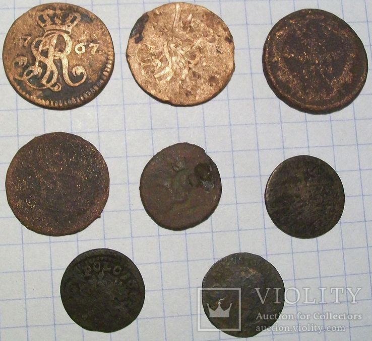 Крейцеры, солиды, боратинка - монеты Западной Украины., фото №2