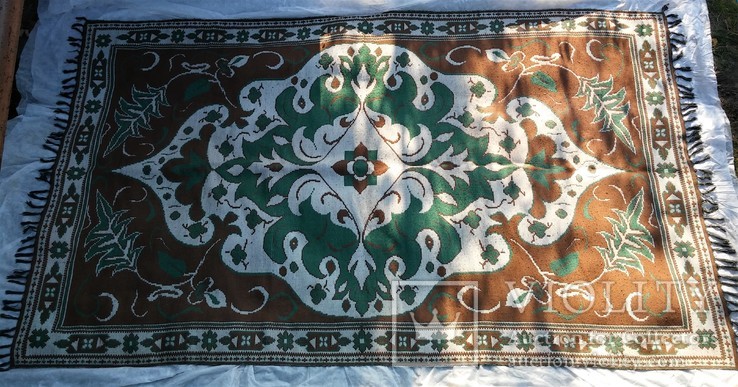 Старинный ковёр ручной работы., фото №2