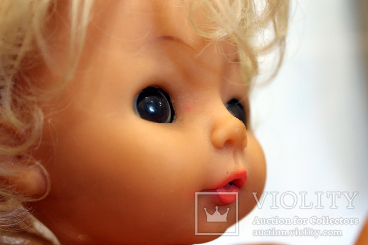 Небольшая куколка ГДР. из пластмассо-резины, фото №12