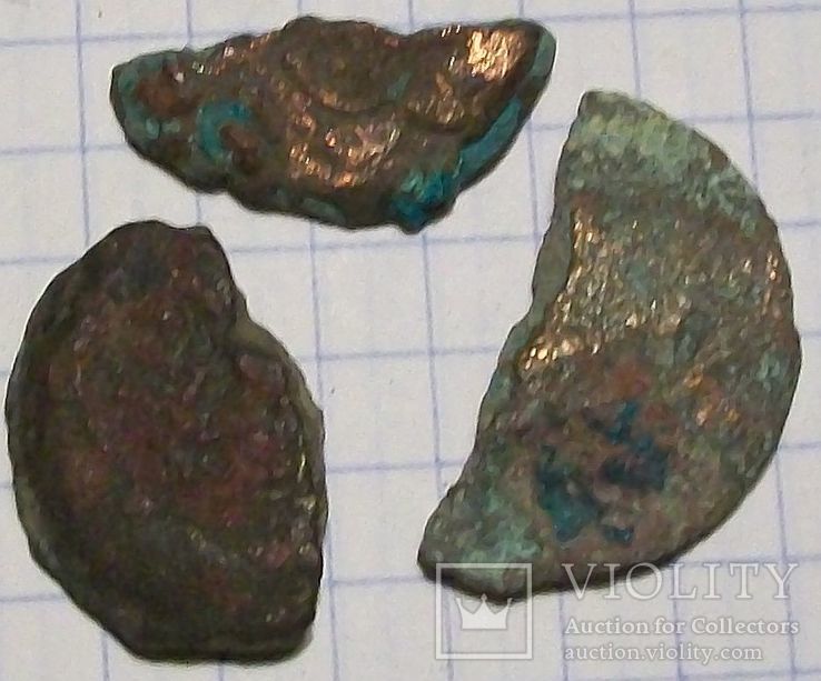Обломки античных монет., фото №6