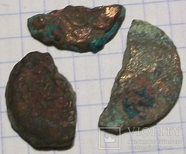 Обломки античных монет., фото №7