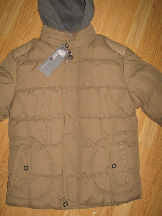 Хороша зимова куртка на холлофайбері з меховою підкладкою, фото №3