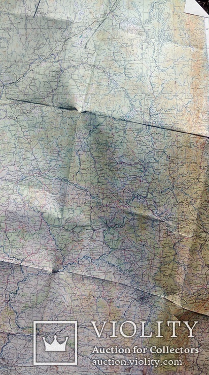 Карта лётчика 50-ых годов, фото №6