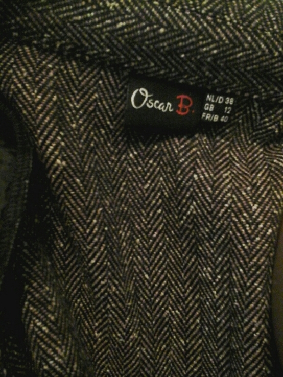 Пиджак Oscar B., p.L, теплая костюмная ткань, демисезон, photo number 9