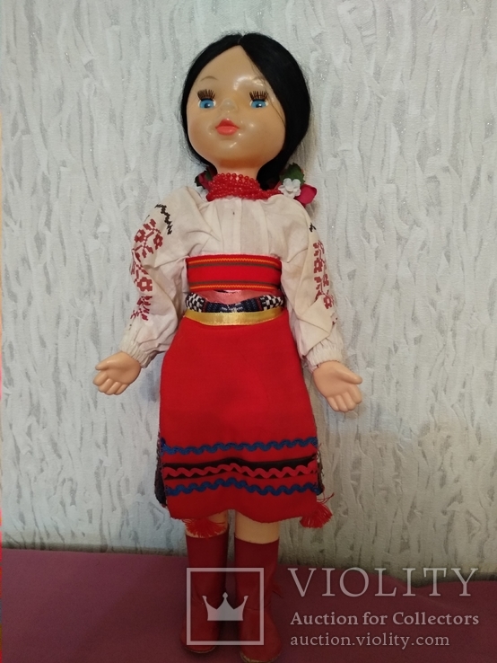 Кукла паричковая, Украинка, большая