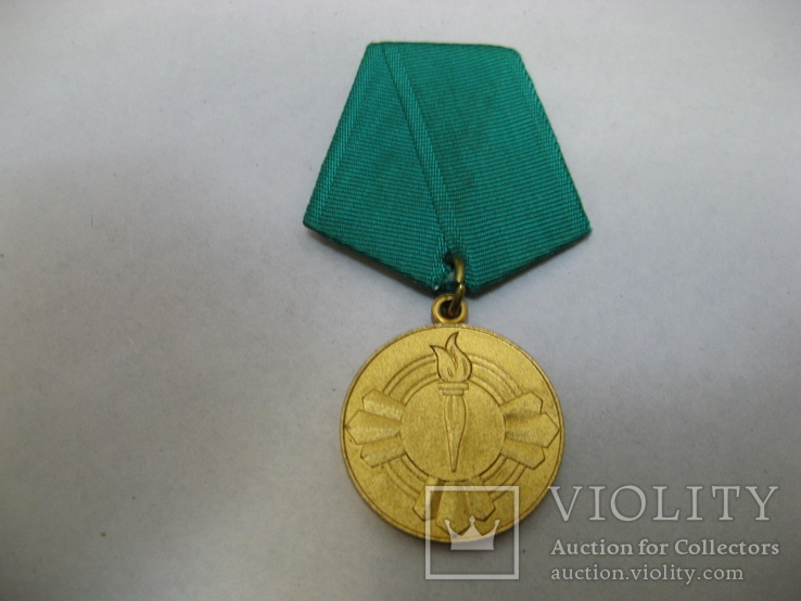 Медаль 10 лет Саурской Революции Афганистан, фото №2