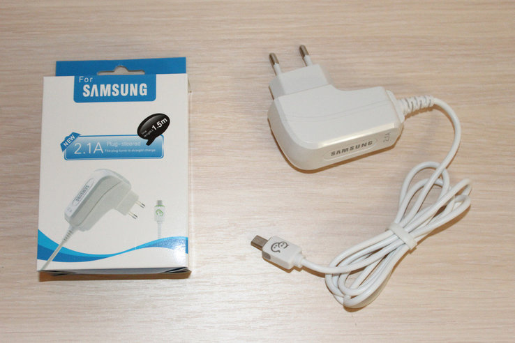 Зарядка Samsung micro Usb 2.1A (real)
