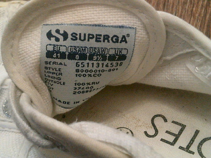 Superga кроссы разм.41, фото №12