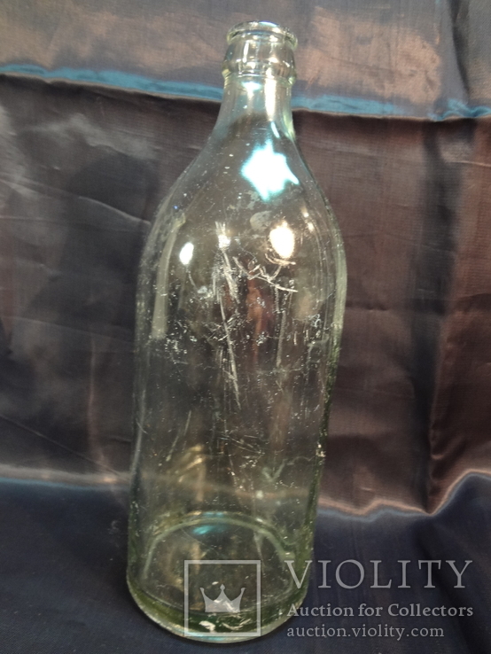 Старая бутылка, Чехия, 0,7 л, фото №3