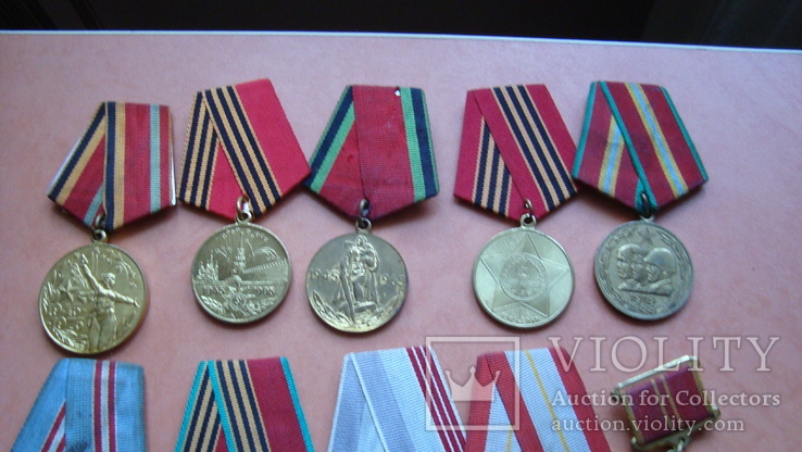 Медали СССР  10 шт + бонус, фото №3