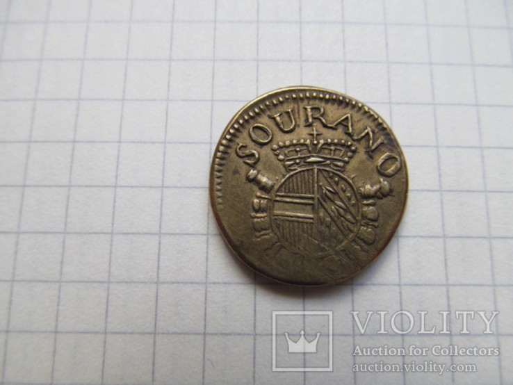 Италия весовая монета XVIII век