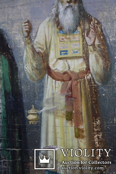 Икона  Св. Ксения  Св. Загарий  Св. Мария, фото №13