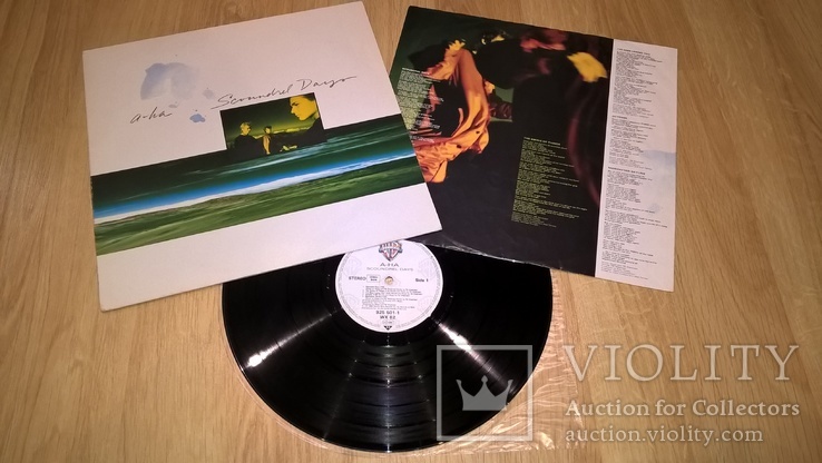 A-ha (Scoundrel Days) 1986. (LP). 12. Vinyl. Пластинка. Germany., фото №2