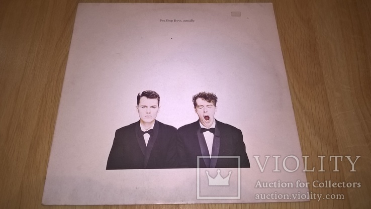 Pet Shop Boys (Actually) 1987. (LP). 12. Vinyl. Пластинка. ЕХ+/ЕХ+, фото №3