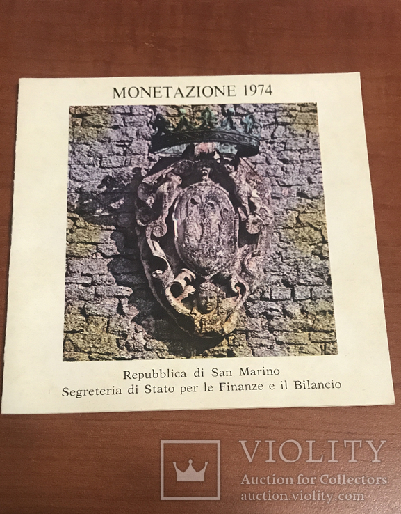 Набор монет Сан Марино 1974 г., фото №6