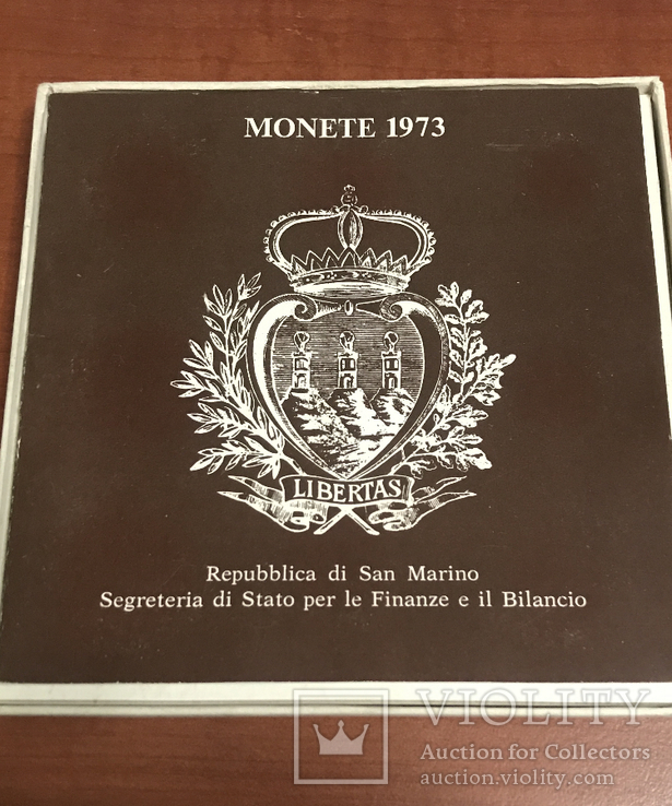 Набор монет Сан Марино 1973 г, фото №10