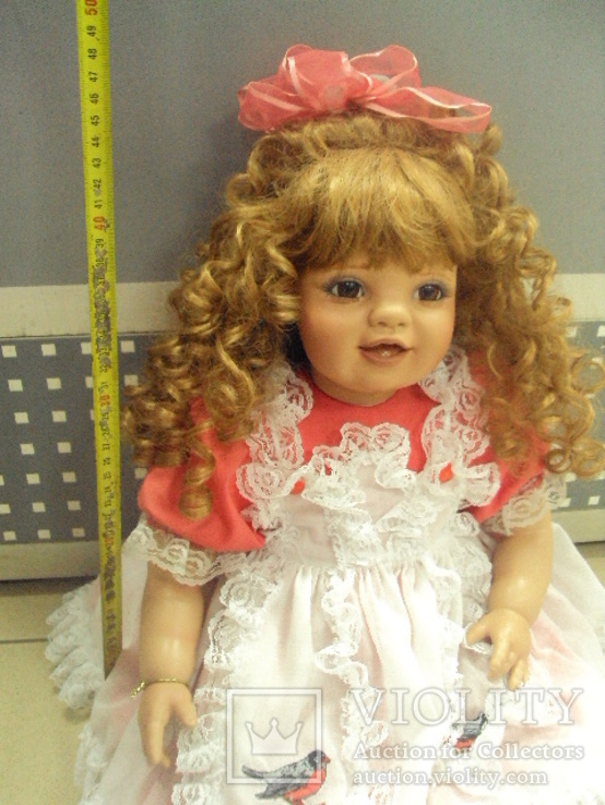 Кукла большая коллекционная робин пластик, фото №4
