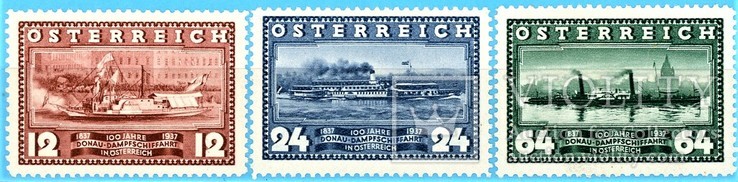 1937 Австрия Корабли, фото №2