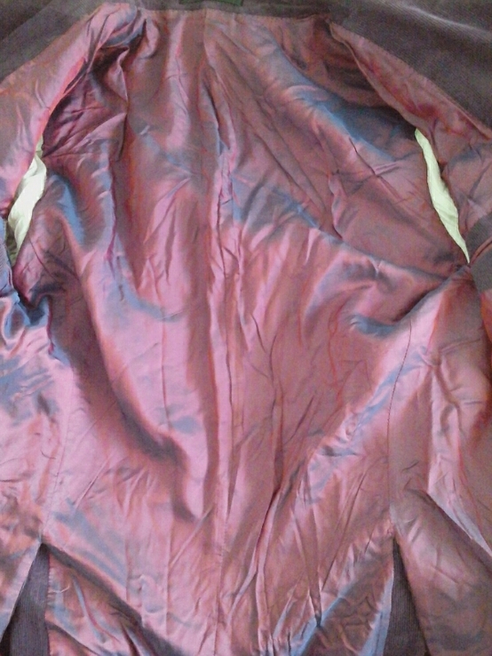 Вельветовый мужской пиджак, р.L (см.замеры!), фото №13