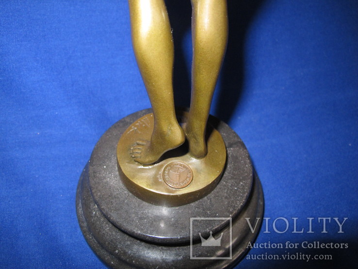 Эротическая бронзовая скульптура Обнаженный Мужчина Бронза, фото №7