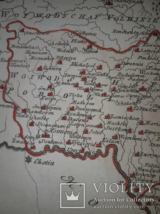 Карта Подолье 18 века, фото №5