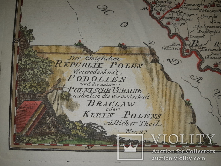 Карта Подолье 18 века, фото №6