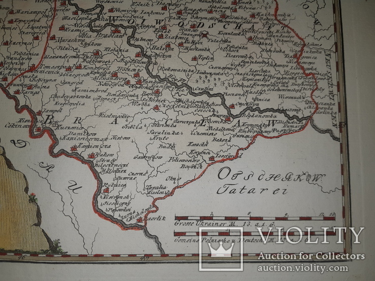 Карта Подолье 18 века, фото №7