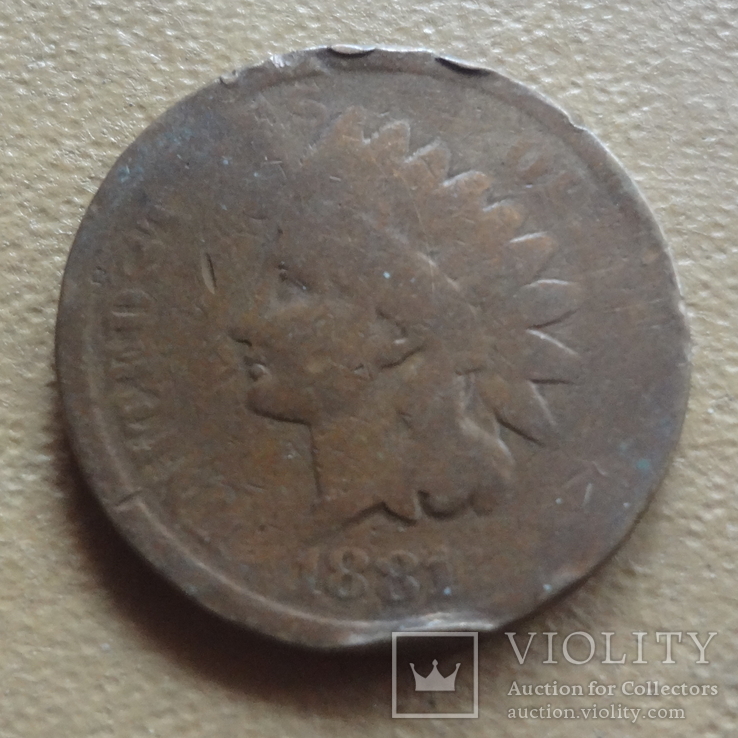 1 цент  1881  США  (М.4.11)~, фото №2