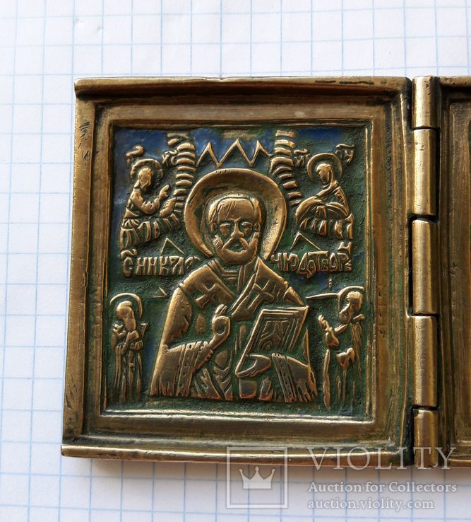 Складень святого Николая Чудотворца, фото №3