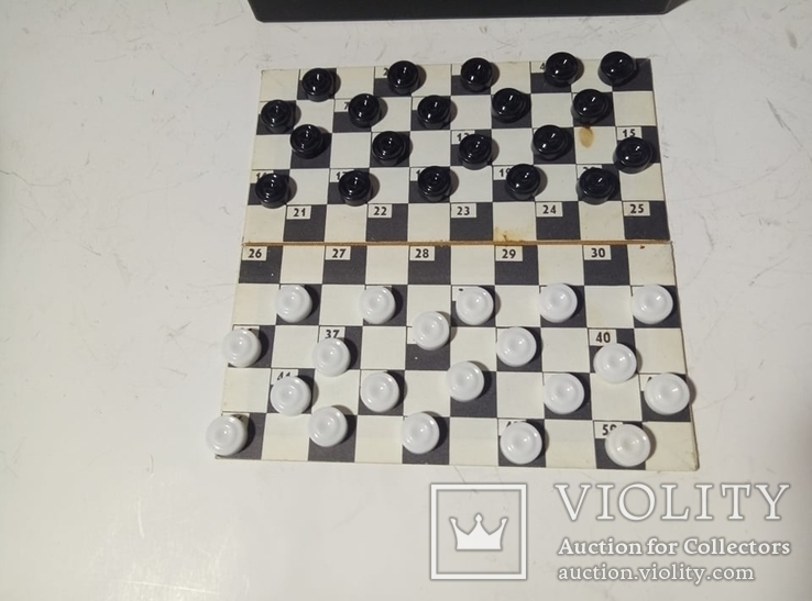 Дорожный набор игр (шахматы. шашки. домино. кости), фото №6