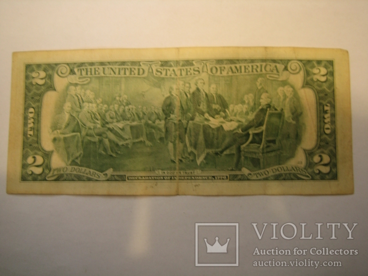 США  2 доллара 2003 года., фото №3