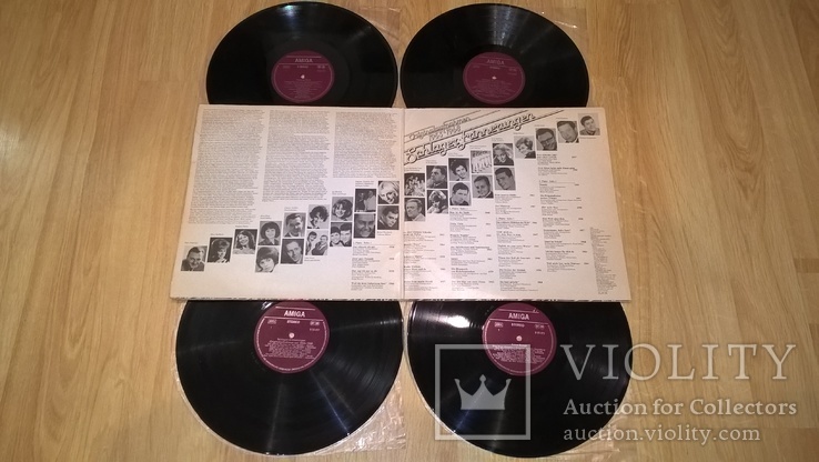 V.A. Jazz Pop Rock (Schlager-Erinnerungen) 1953-68. (4LP). 12. Vinyl. Пластинки. Germany., фото №2