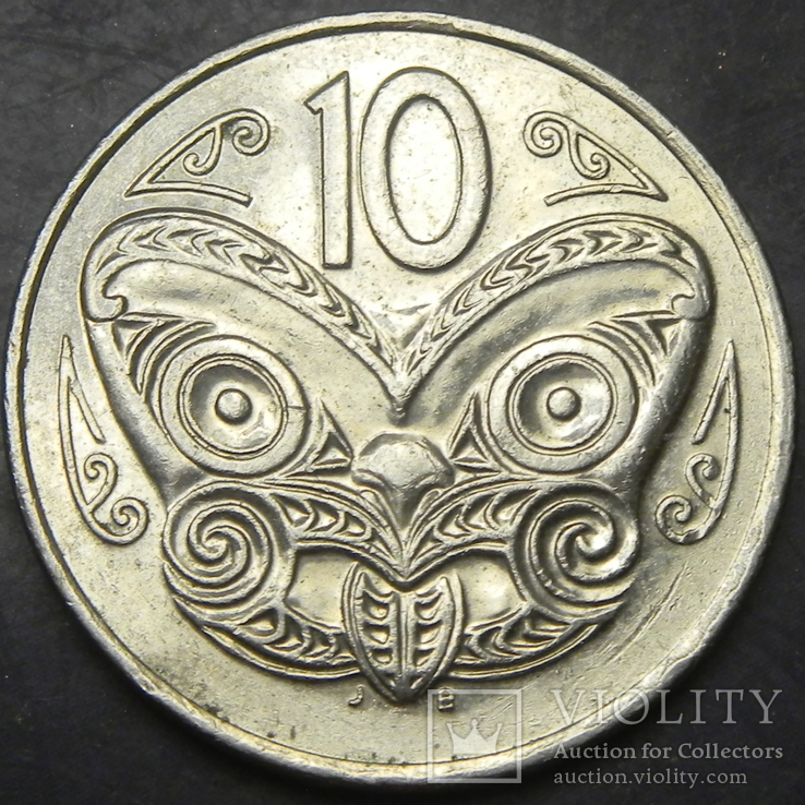 10 центів Нова Зеландія 2000 велика, фото №2