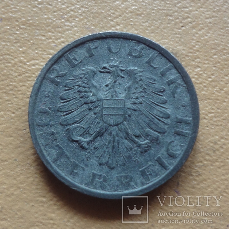 10 грош 1949 Австрия (М.8.23), фото №3