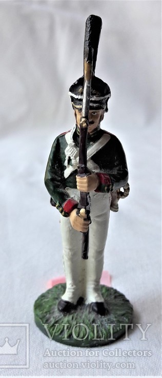 Коллекционный солдат (75), олово, ракрашенный, фото №9