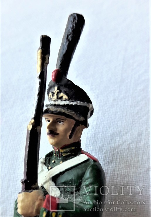 Коллекционный солдат (75), олово, ракрашенный, фото №13
