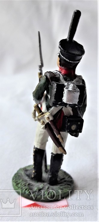 Коллекционный солдат (78), олово, ракрашенный, фото №6