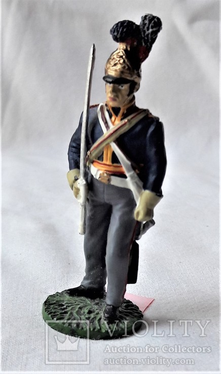Коллекционный солдат (79), олово, ракрашенный, фото №2
