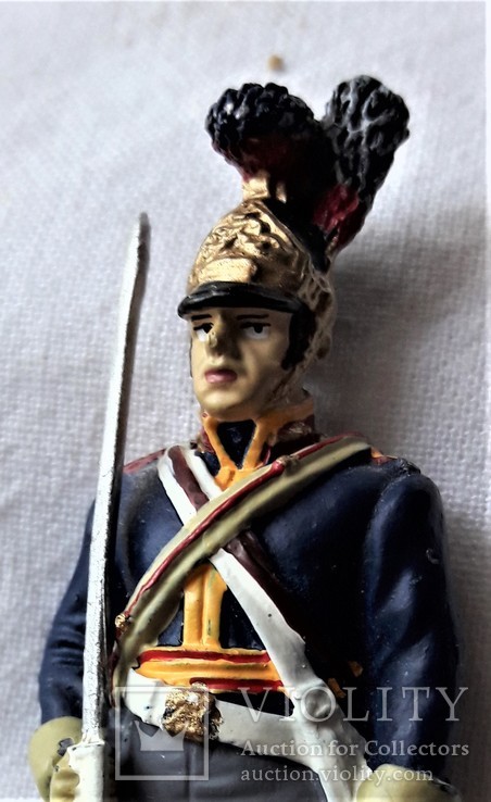 Коллекционный солдат (79), олово, ракрашенный, фото №13