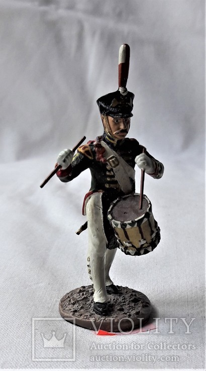 Коллекционный солдат (70), олово, ракрашенный, фото №9