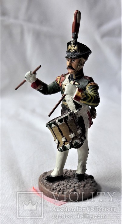Коллекционный солдат (70), олово, ракрашенный, фото №11
